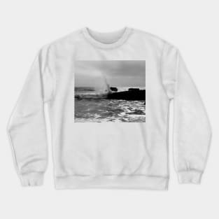 Splash. Panther Beach, California 2012 Crewneck Sweatshirt